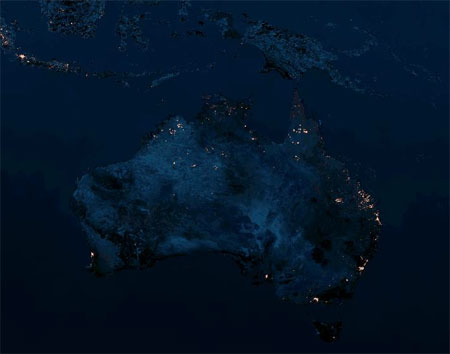 Australie by night